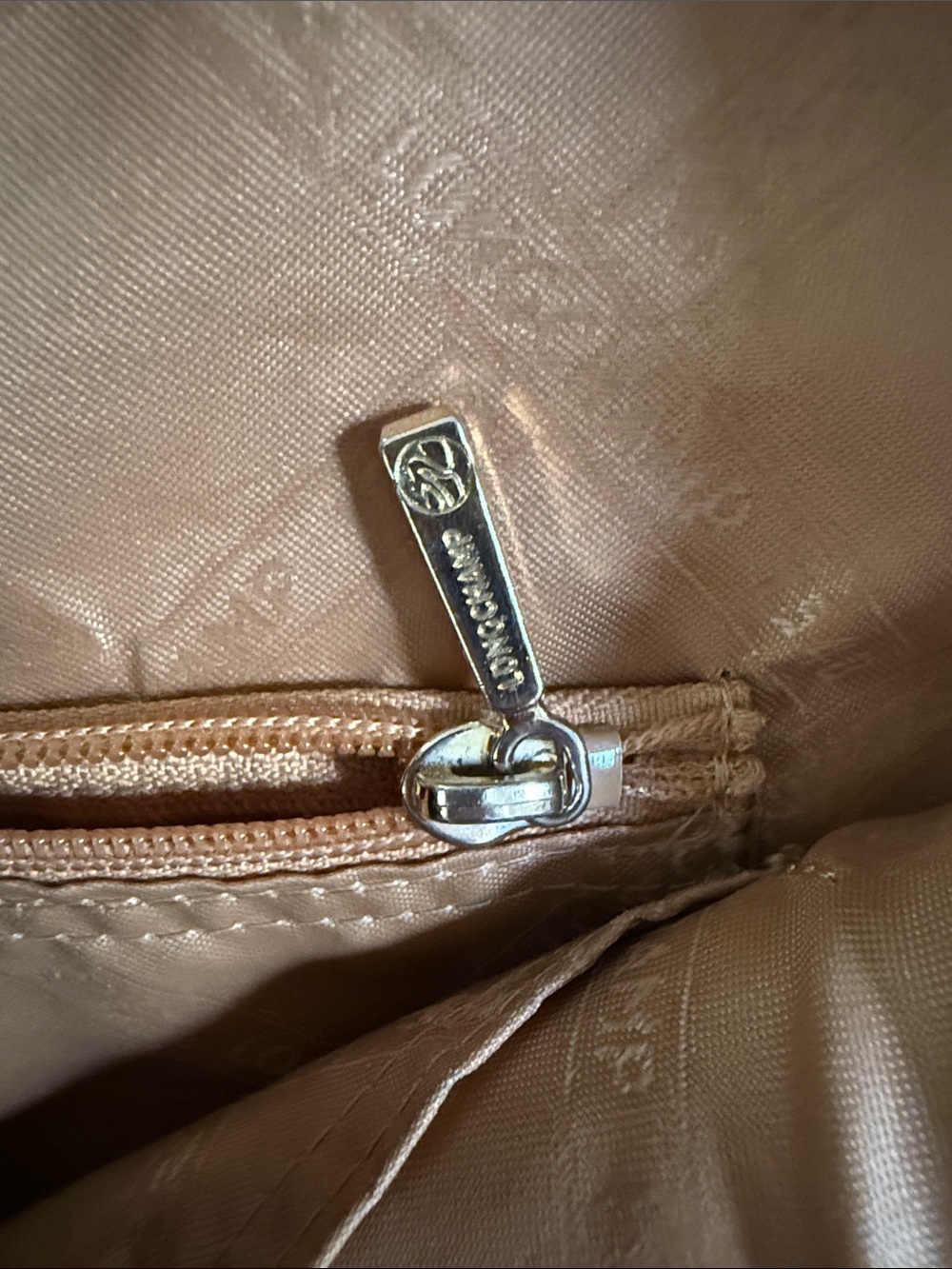 Longchamp Leather Quadruple Strap Vintage VTG Ring Slim Hobo Bag Purse Handbag - Picture 4 of 9
